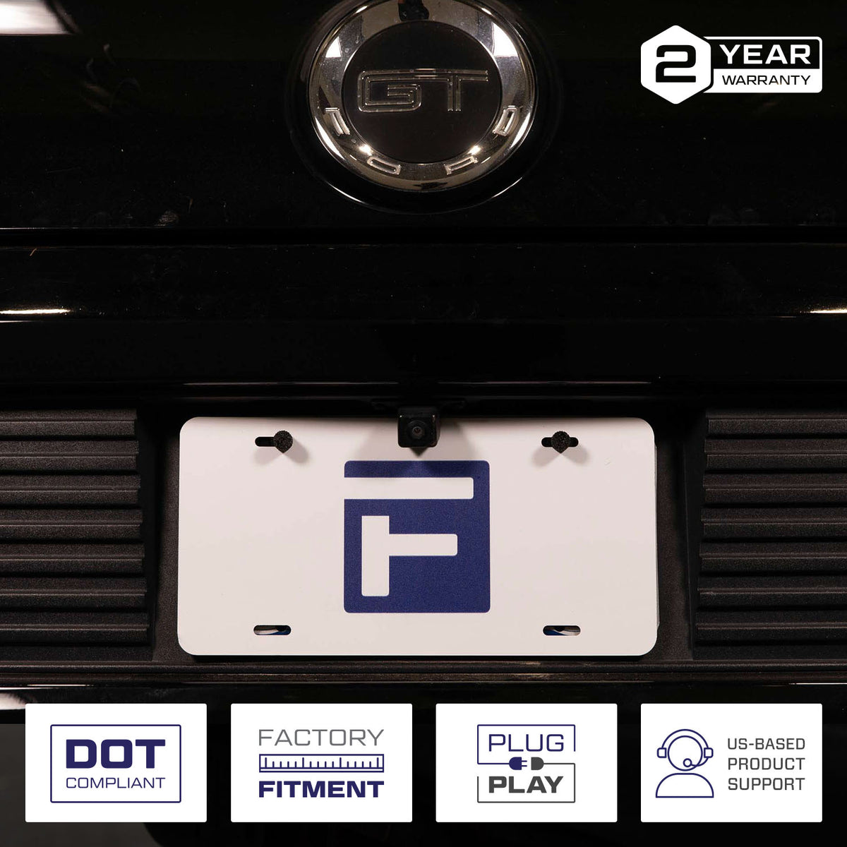 Form Lighting 2010 Mustang LED License Plate Lights (Pair) - FL0050
