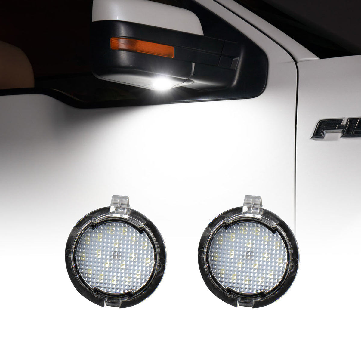 Form Lighting 2010 Raptor LED Puddle Lights (Pair) - FL0074