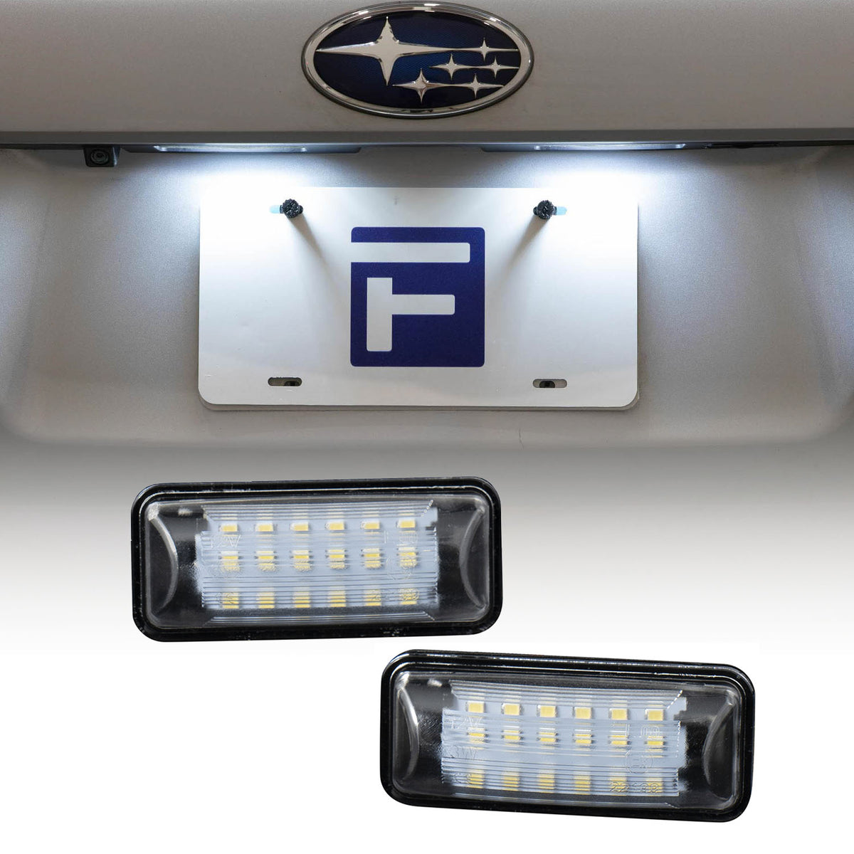 Form Lighting 2010 Subaru LED License Plate Lights (Pair) - FL0053