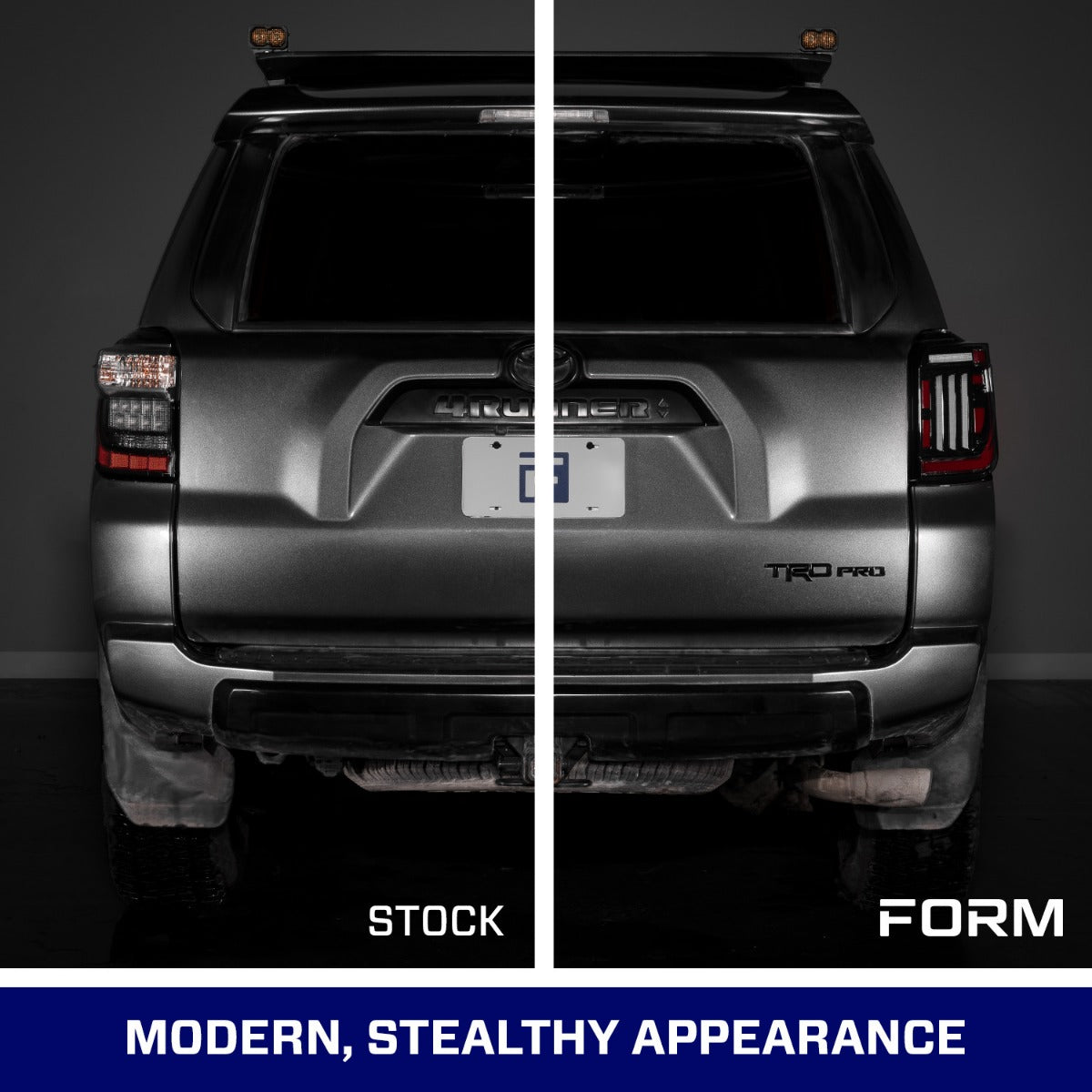 Form Lighting 2010-2024 Toyota 4Runner LED Tail Lights Smoked (Pair) - FL0105