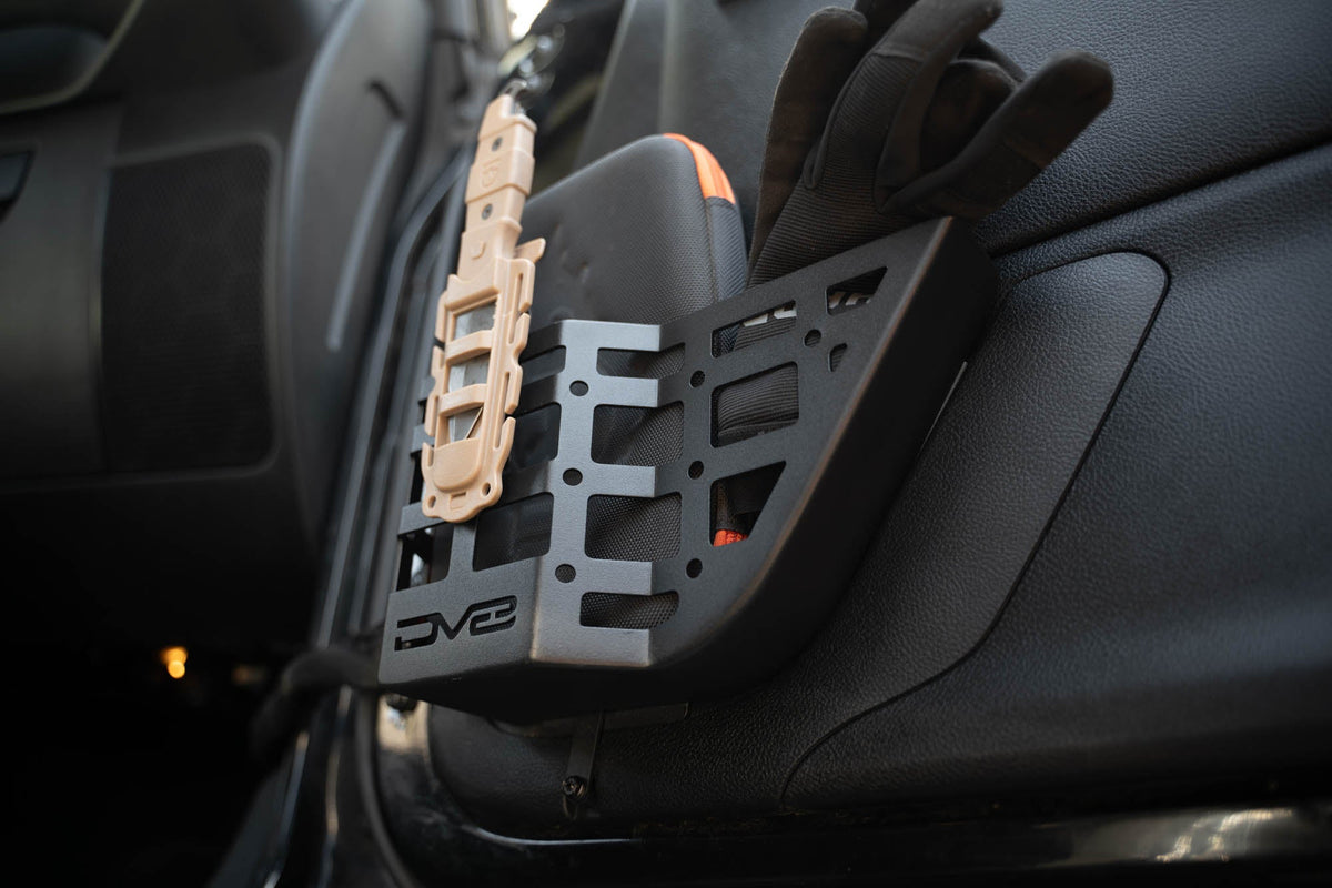 DV8 Offroad - 2011-2018 Jeep Wrangler JK | Front Door Pocket Molle Panels - MPJK-05