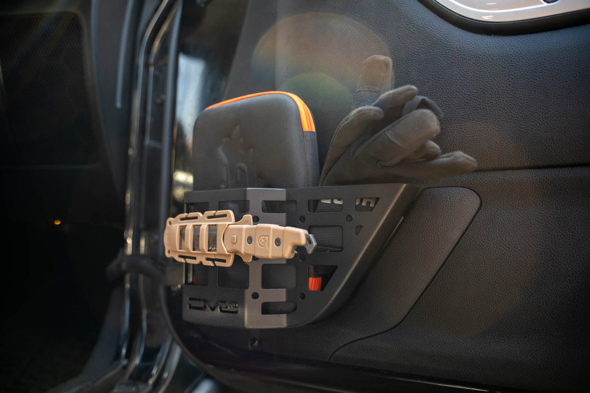 DV8 Offroad - 2011-2018 Jeep Wrangler JK | Front Door Pocket Molle Panels - MPJK-05