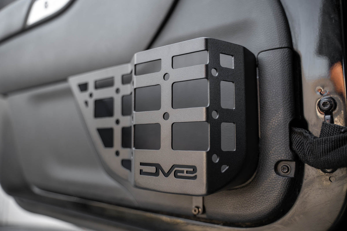 DV8 Offroad - 2011-2018 Jeep Wrangler JK | Front Door Pocket Molle Panels - MPJK-05