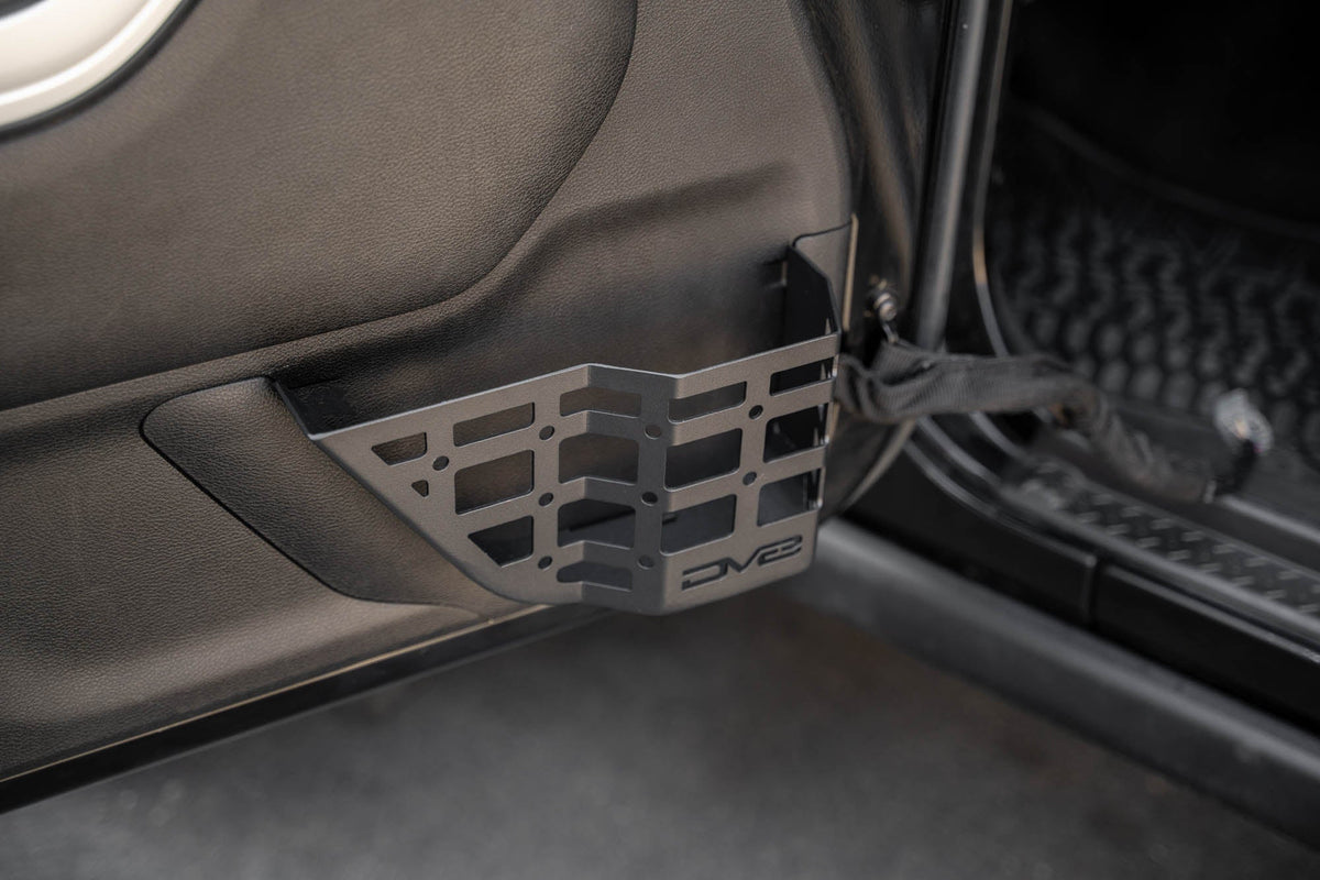 DV8 Offroad - 2011-2018 Jeep Wrangler JK | Front Door Pocket Molle Panels - MPJK-05