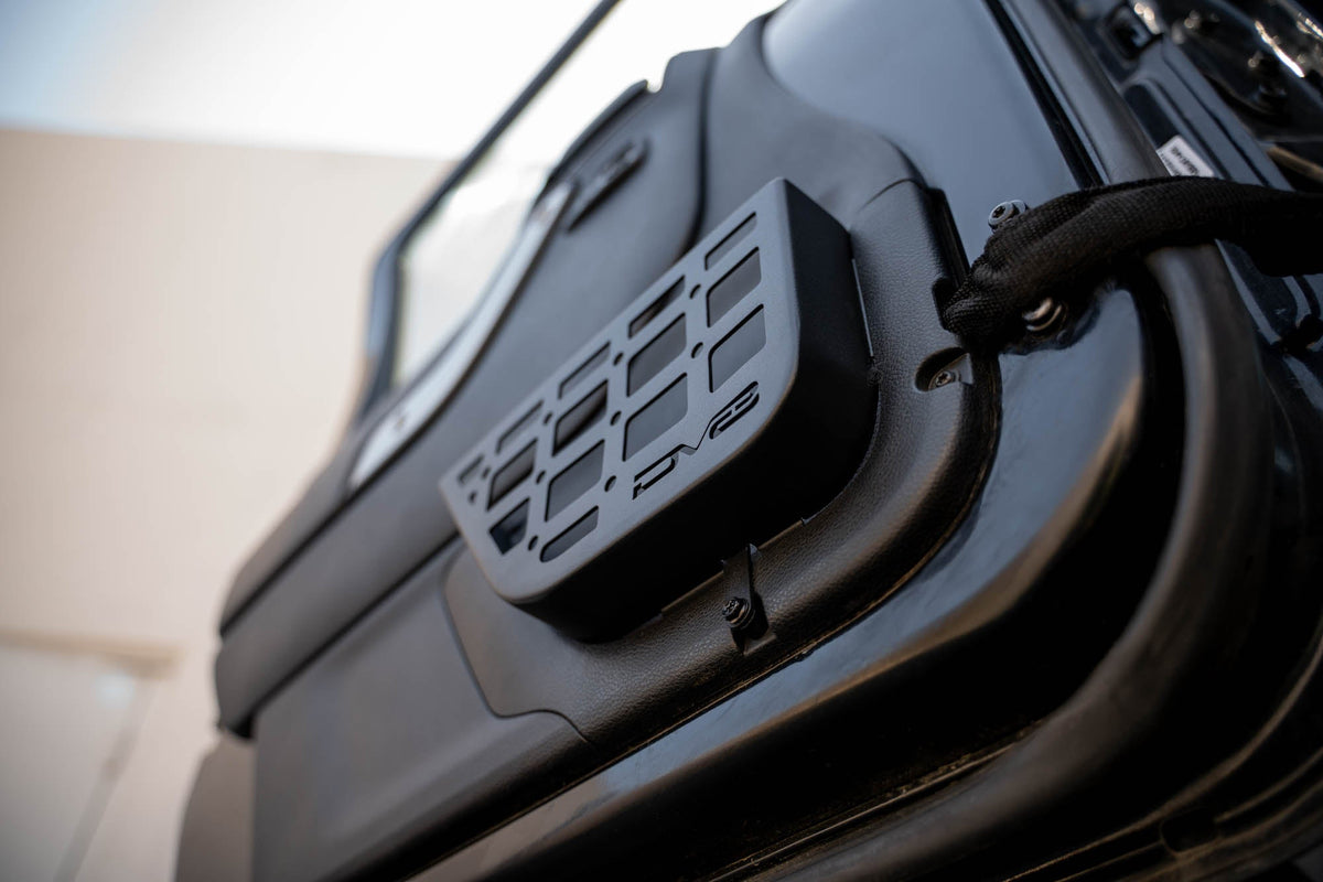 DV8 Offroad - 2011-2018 Jeep Wrangler JK | Slim Front Door Molle Pockets - MPJK-07