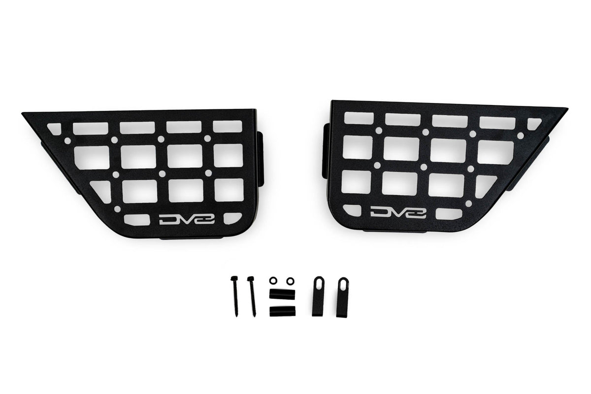 DV8 Offroad - 2011-2018 Jeep Wrangler JK | Slim Rear Door Molle Pockets - MPJK-08