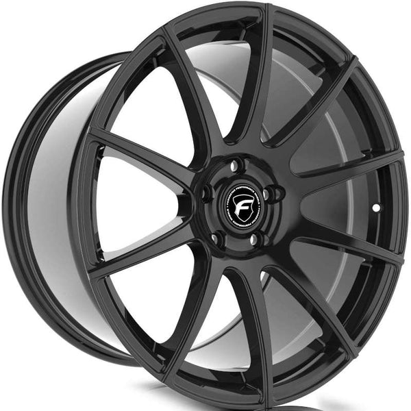 Forgestar CF10 19x10 / 5x114.3 BP / ET42 / 7.1in BS Gloss Black Wheel - F20190065P42 by Forgestar