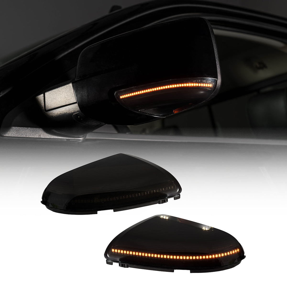 Form Lighting 2009 Ram LED Mirror Lights Bottom (Pair) - FL0035