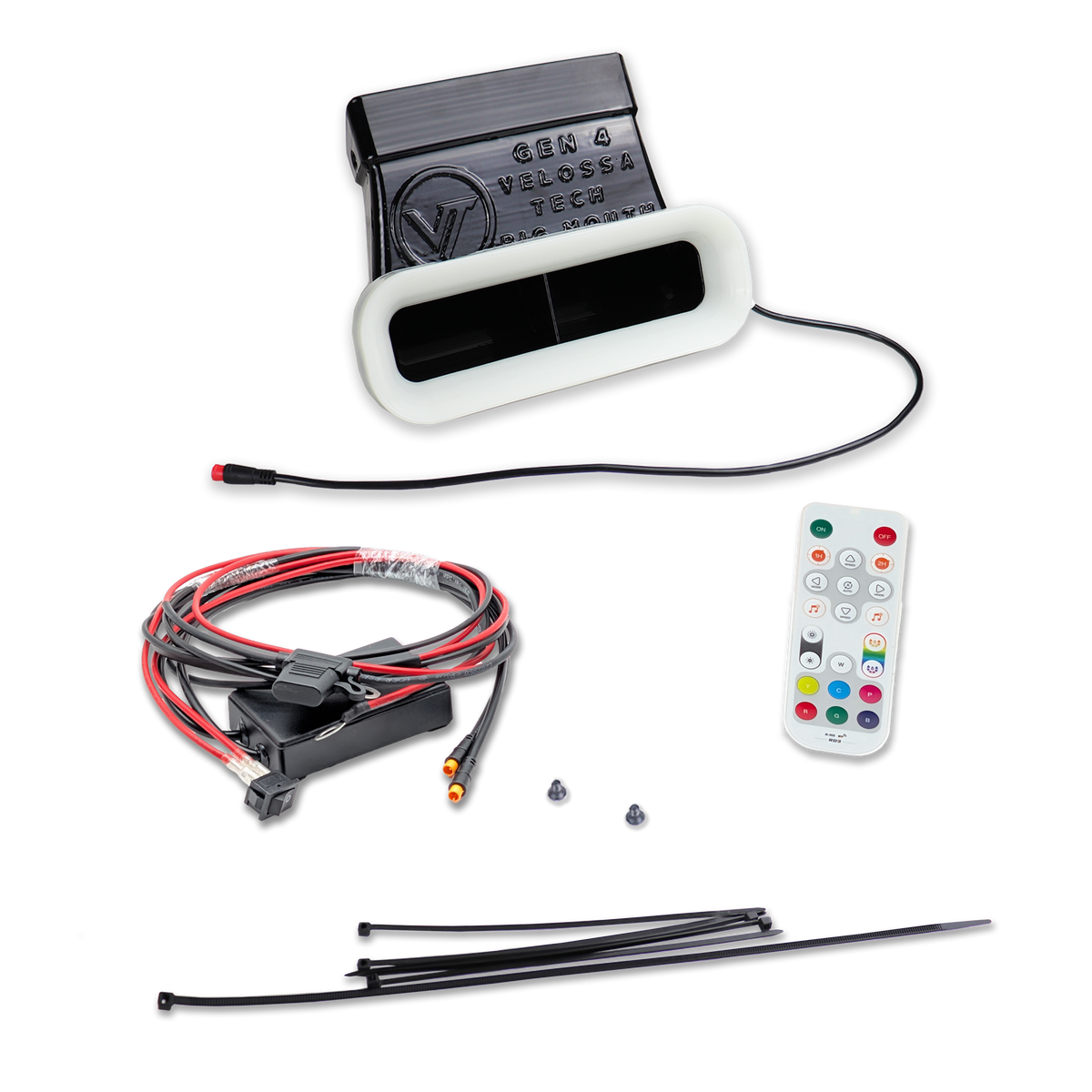 2013-2020 Ford Fusion (Gen 4 Lower Body ONLY)(1.5L/1.6L/2.0L EcoBoost/2.5L/Sport) BIG MOUTH LIT KIT Ram Air Intake Snorkel