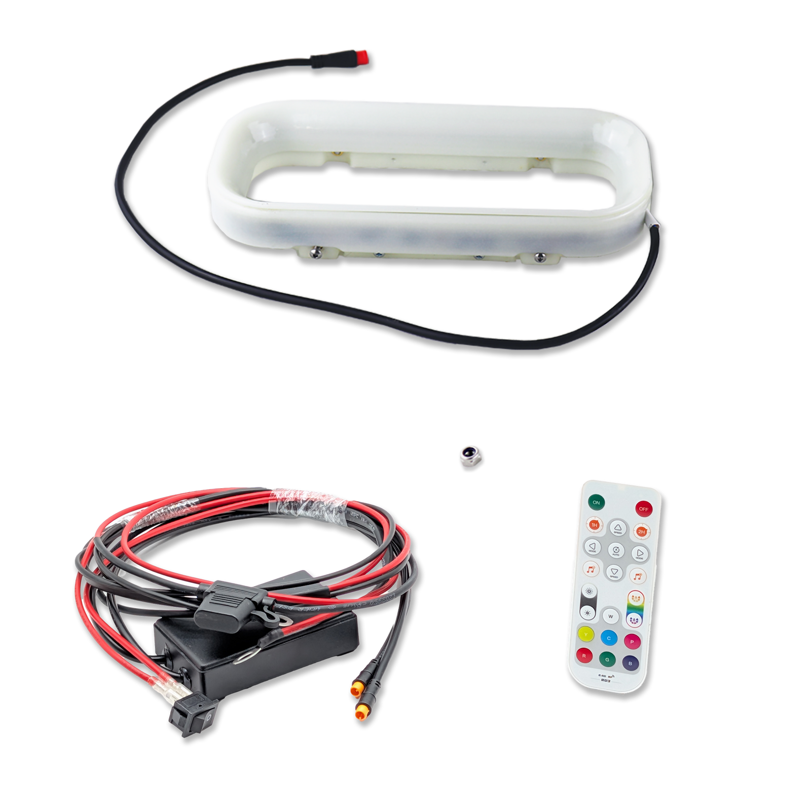 2020-2024 Ford Explorer ST/2022-2024 Ford Explorer ST-Line BIG MOUTH LIT KIT | LIT Flare and Controller Only