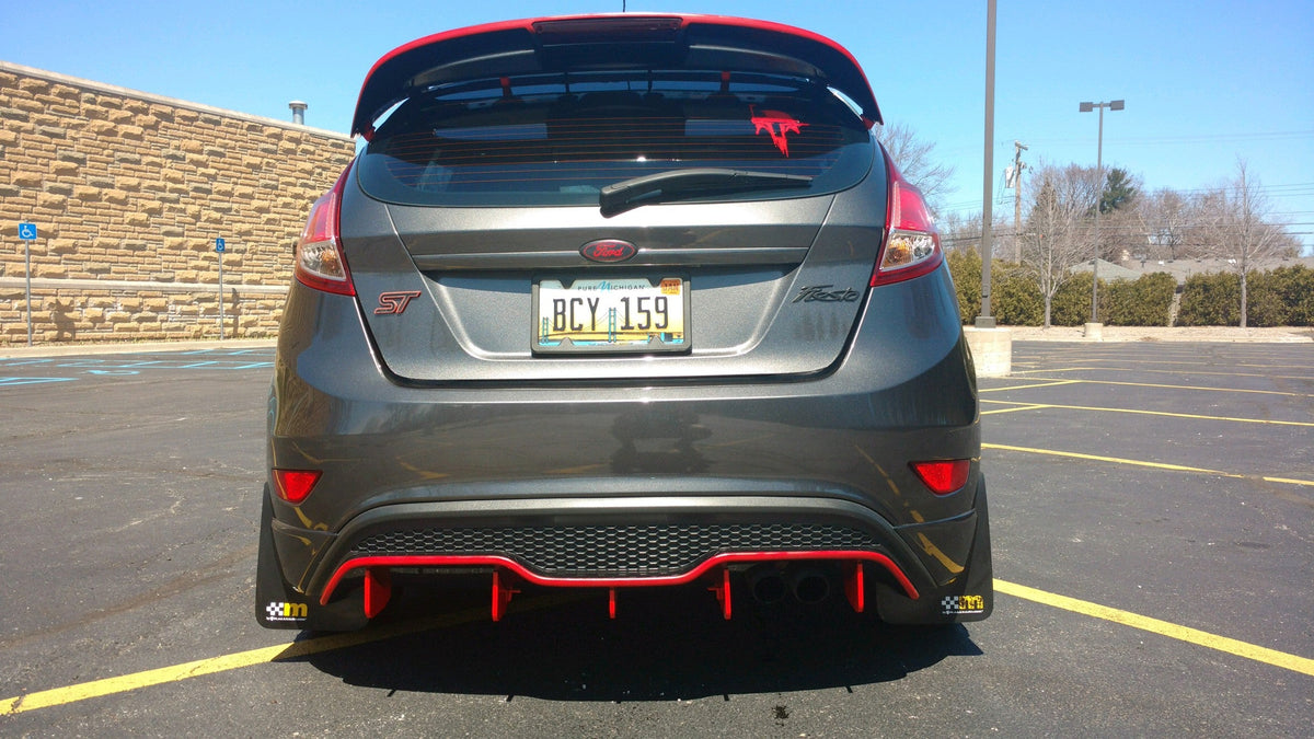 2014-2019 Ford Fiesta ST (2018-2019 MK7/MK7.5 Only) Diffuser Fins (5-Pack)