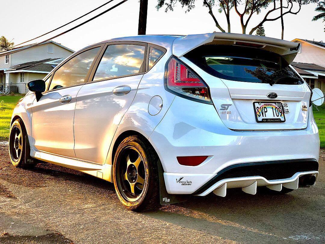 2014-2019 Ford Fiesta ST (2018-2019 MK7/MK7.5 Only) Diffuser Fins (5-Pack)