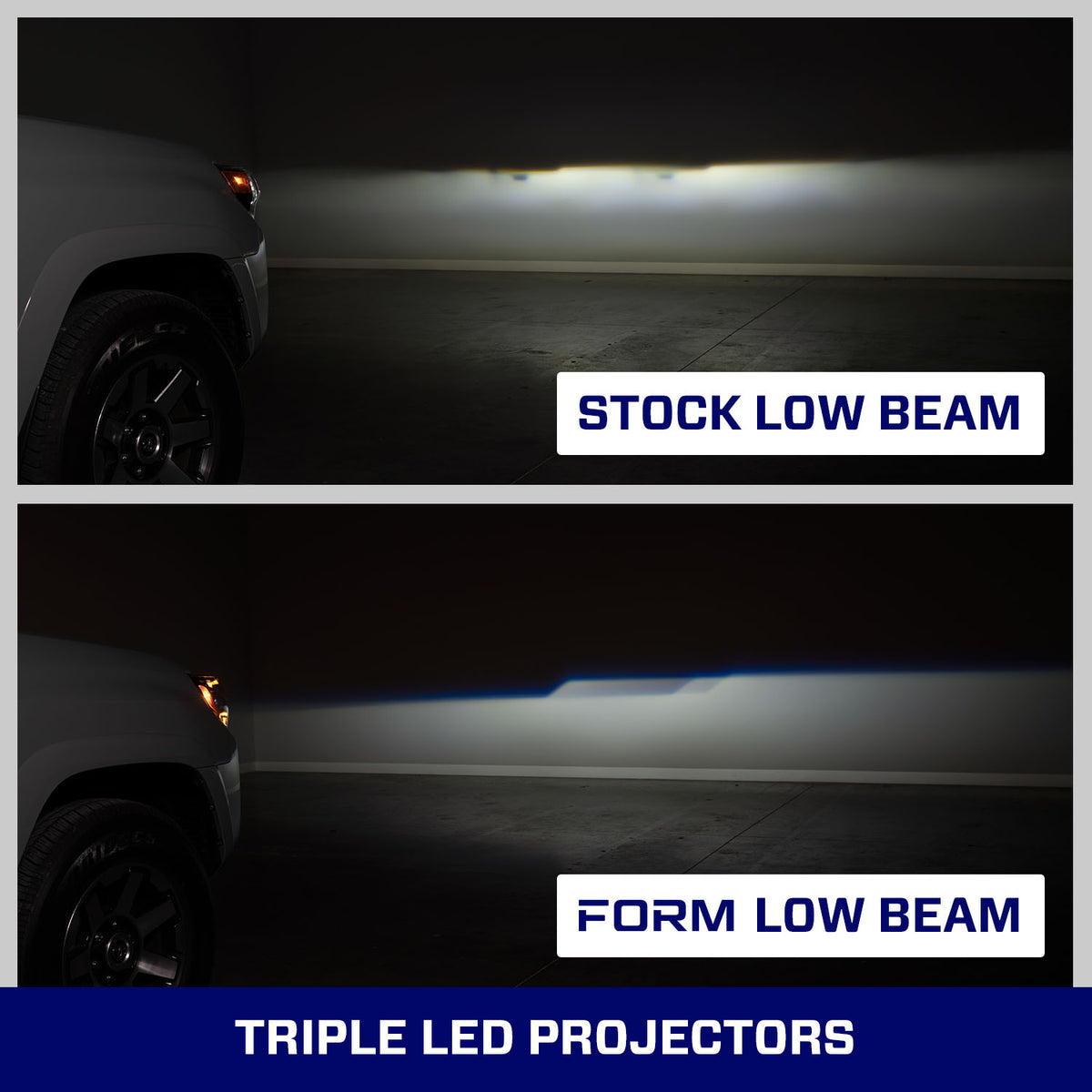 Form Lighting 2014-2024 Toyota 4Runner Sequential LED Projector Headlights (Pair) - FL0017