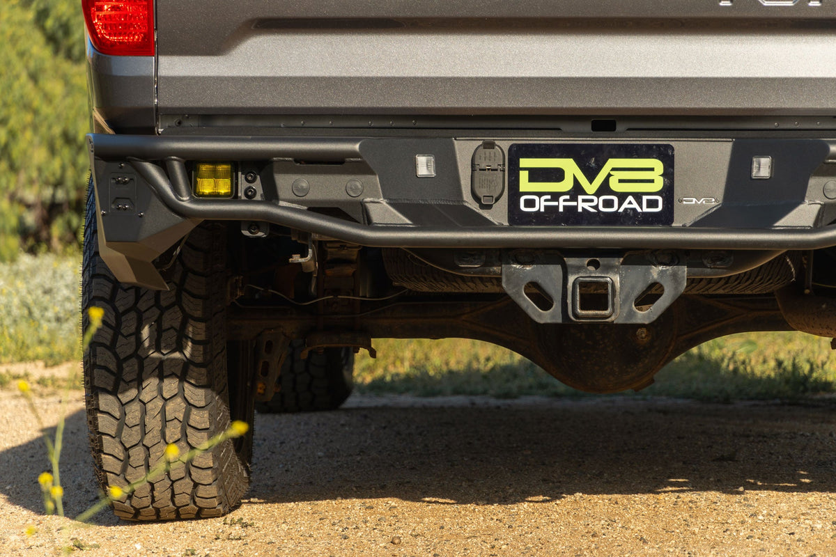 DV8 Offroad - 2014-2021 Toyota Tundra Tube Rear Bumper - RBTT2-07