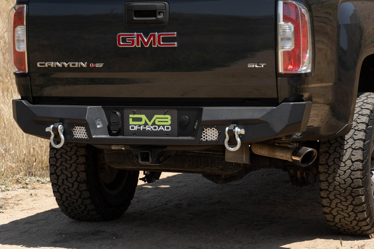 DV8 Offroad - 2014-2022 Chevy Colorado & 2015-2022 GMC Canyon | MTO Rear Bumper - RBCS3-01