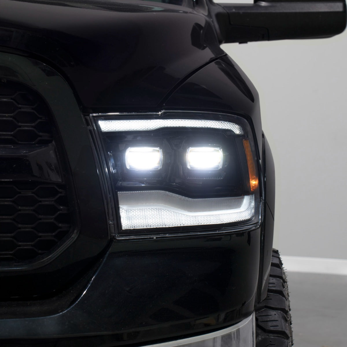 Form Lighting 2009-2018 Ram 1500/2500/3500 Sequential LED Projector Headlights (Pair) - FL0016