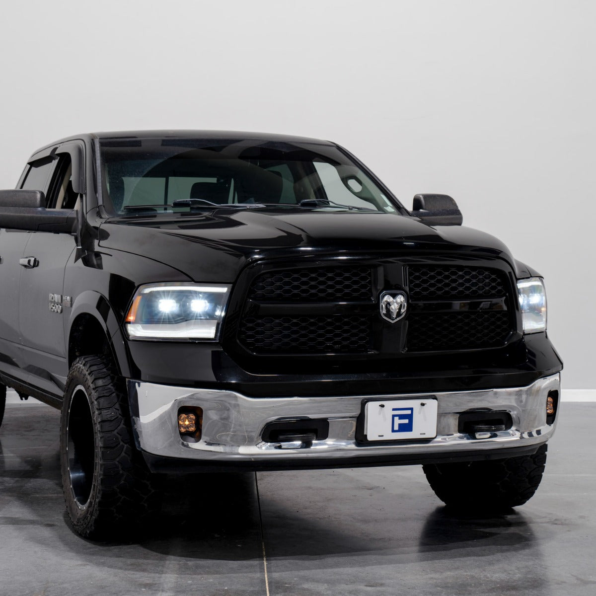Form Lighting 2009-2018 Ram 1500/2500/3500 Sequential LED Projector Headlights (Pair) - FL0016