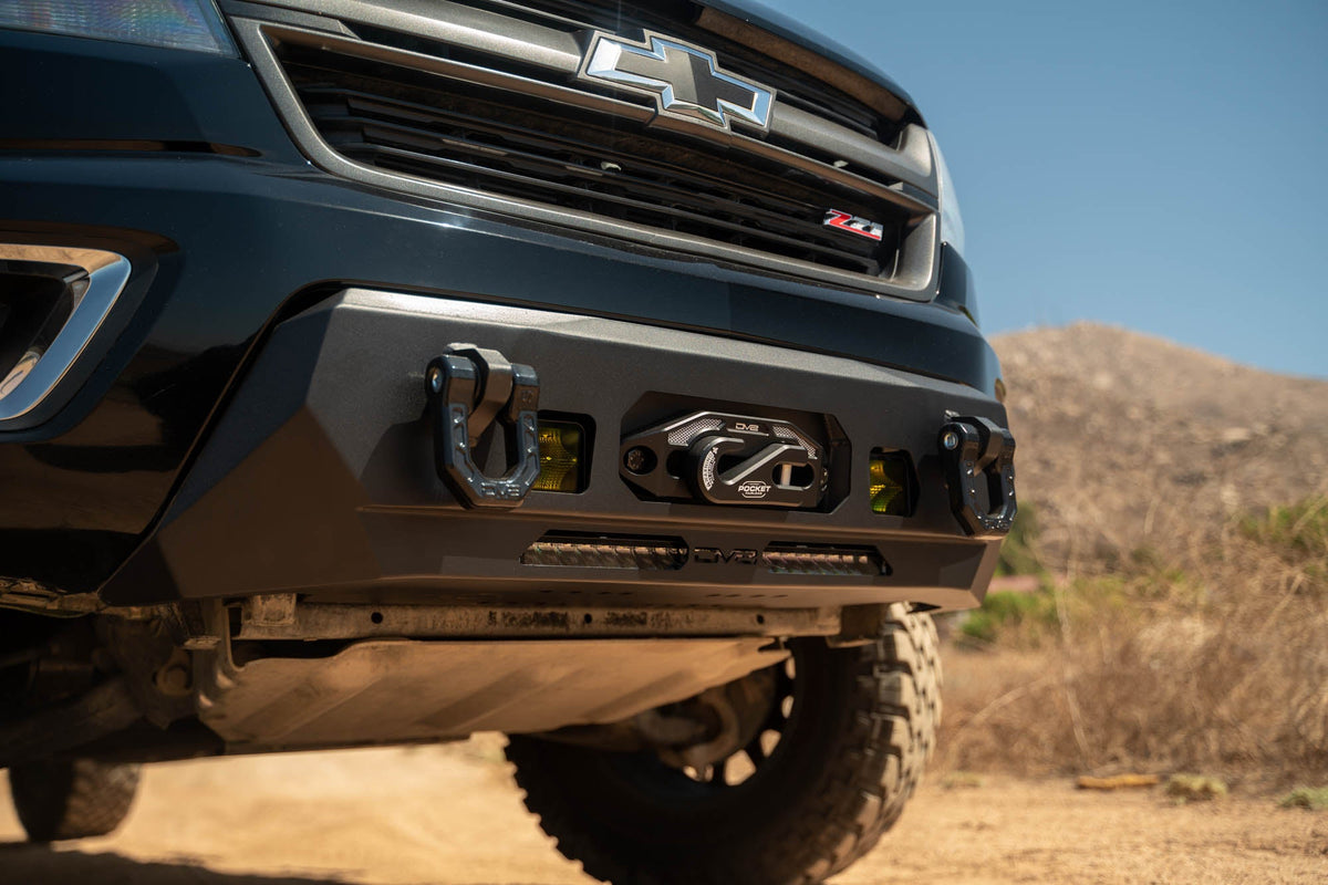 DV8 Offroad - 2015-2020 Chevy Colorado Centric Front Bumper - FBCS3-03
