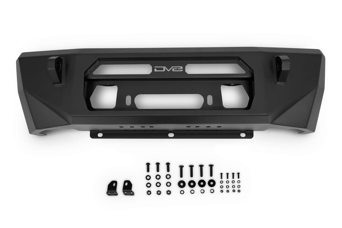 DV8 Offroad - 2015-2020 GMC Canyon | Centric Winch Front Bumper - FBGC1-01
