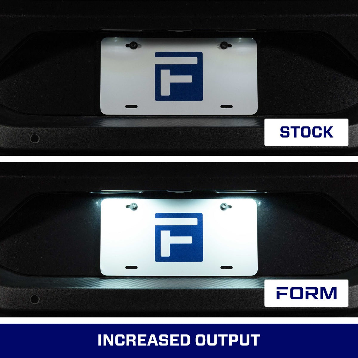 Form Lighting 2015+ Ford Mustang LED License Plate Lights (Pair) - FL0049
