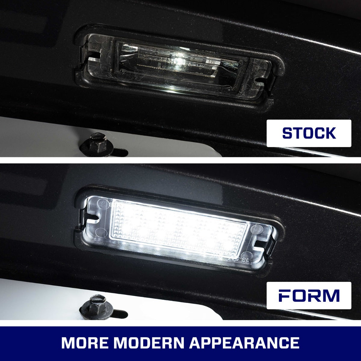 Form Lighting 2015+ Ford Mustang LED License Plate Lights (Pair) - FL0049