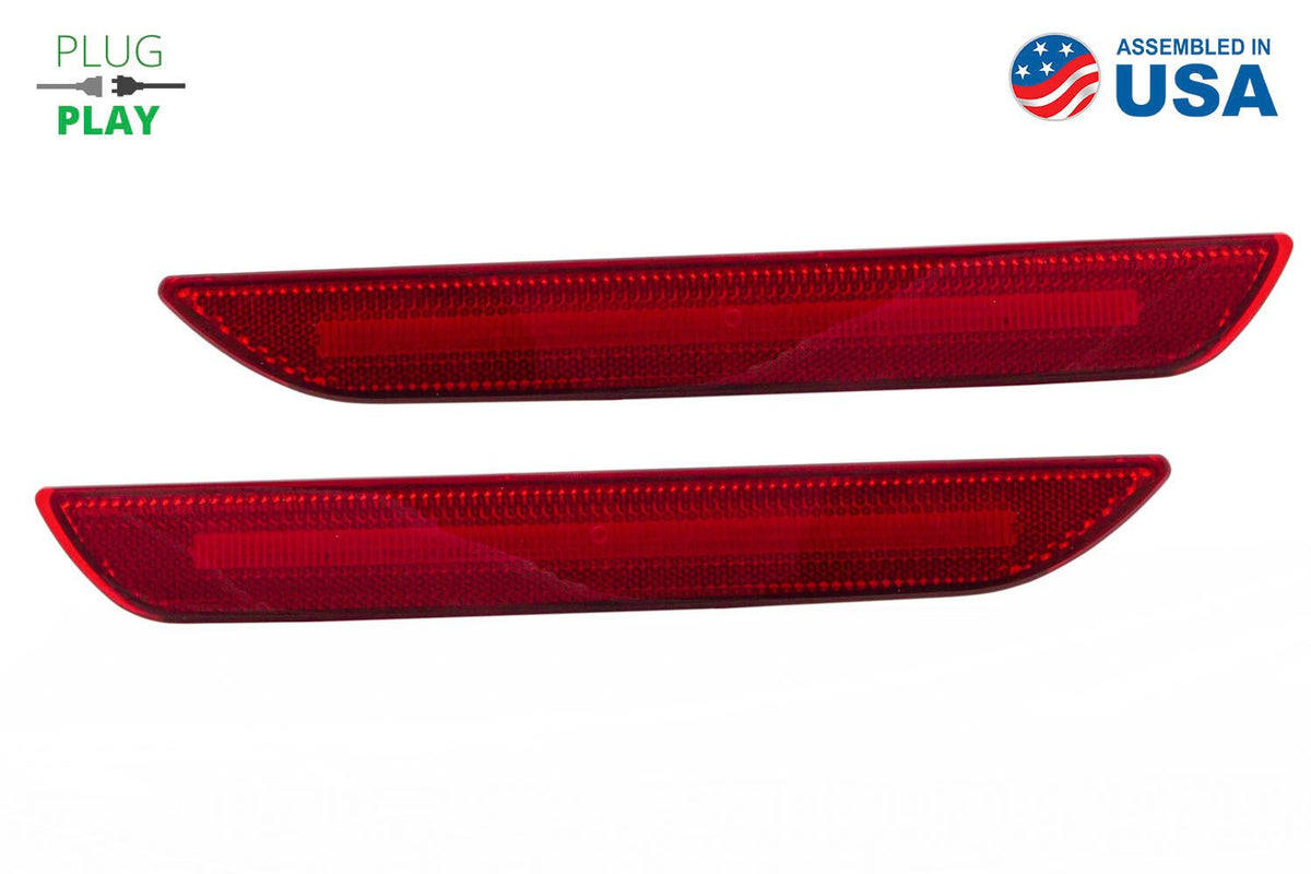 Diode Dynamics 15-21 Ford Mustang LED Sidemarkers - Red (set) - DD5003