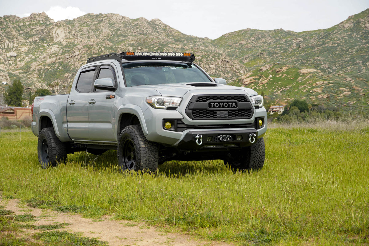 DV8 Offroad - 2016-2023 Toyota Tacoma | Centric Winch Front Bumper - FBTT1-06