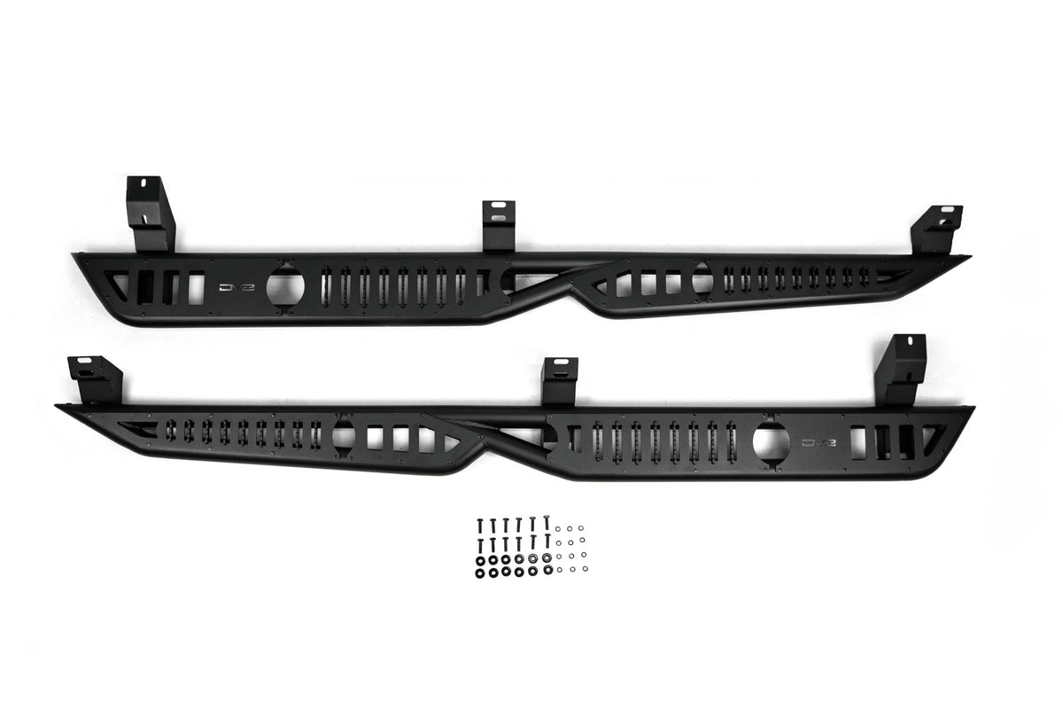 DV8 Offroad - 2016-2023 Toyota Tacoma Crew Cab | OE Plus Side Steps - SRTT1-02