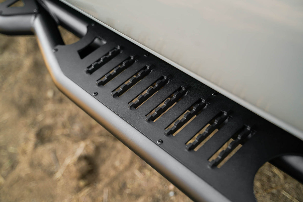DV8 Offroad - 2016-2023 Toyota Tacoma Crew Cab | OE Plus Side Steps - SRTT1-02