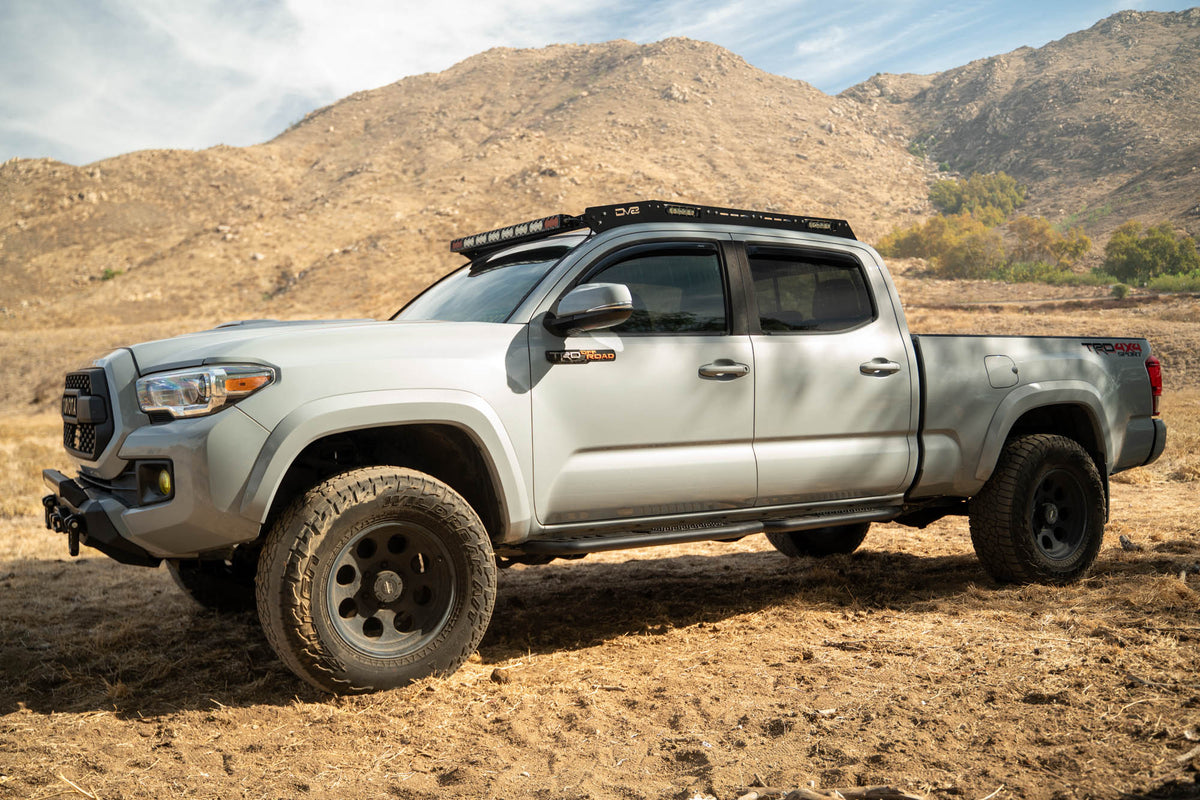 DV8 Offroad - 2016-2023 Toyota Tacoma Crew Cab | OE Plus Side Steps - SRTT1-02