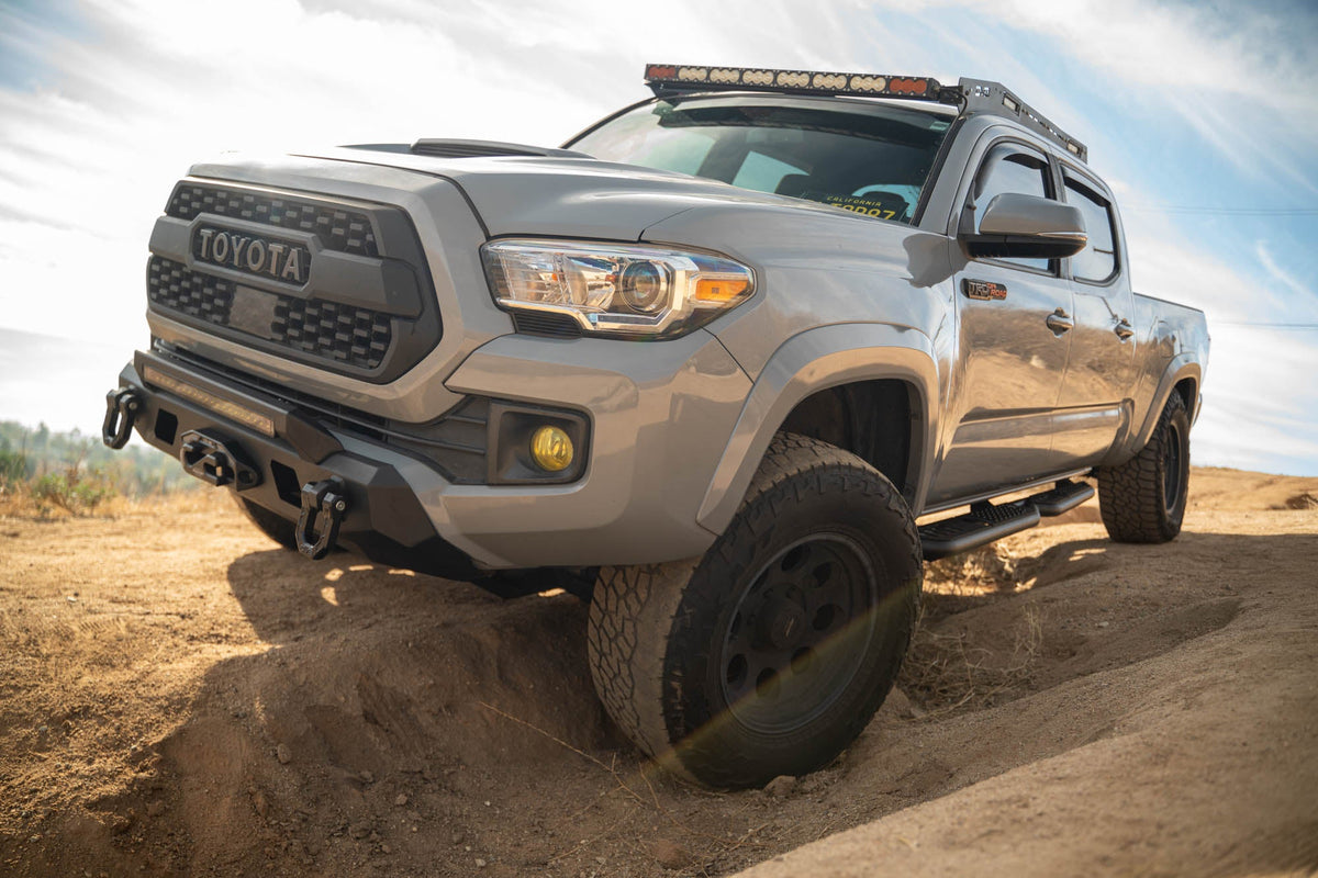 DV8 Offroad - 2016-2023 Toyota Tacoma Crew Cab | OE Plus Side Steps - SRTT1-02