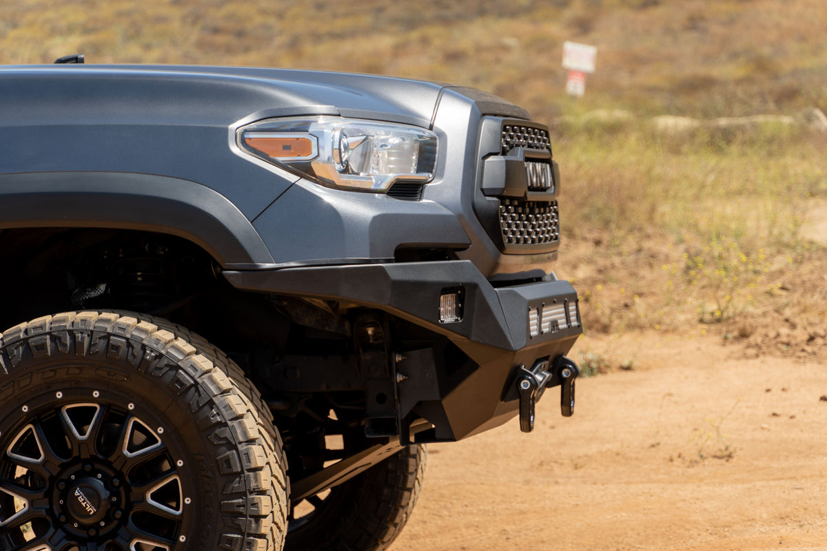 DV8 Offroad - 2016-2023 Toyota Tacoma | MTO Series Winch Front Bumper - FBTT1-07