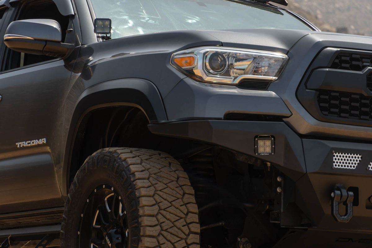DV8 Offroad - 2016-2023 Toyota Tacoma | MTO Series Winch Front Bumper - FBTT1-07