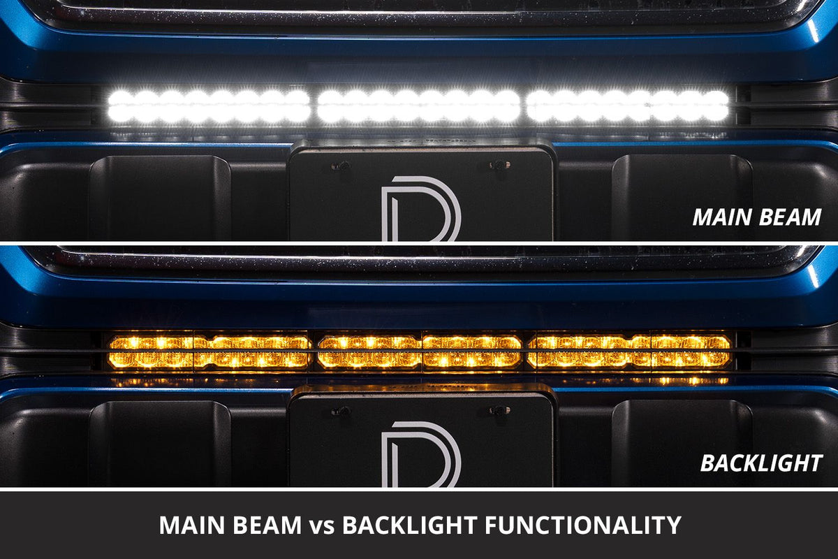 Diode Dynamics 16-21 Toyota Tacoma SS30 Stealth Lightbar Kit - White Driving - DD6070