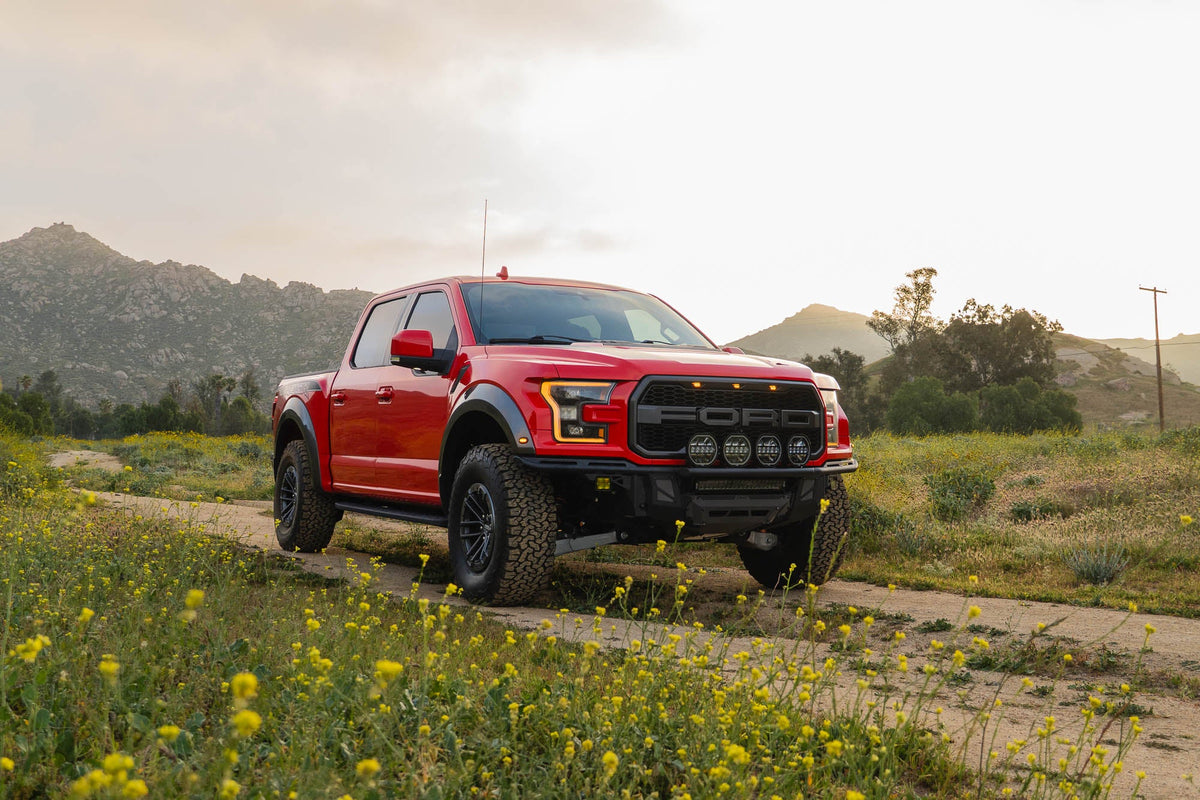 DV8 Offroad - 2017-2020 Ford F-150 Raptor Tube Front Bumper - FBFR1-01