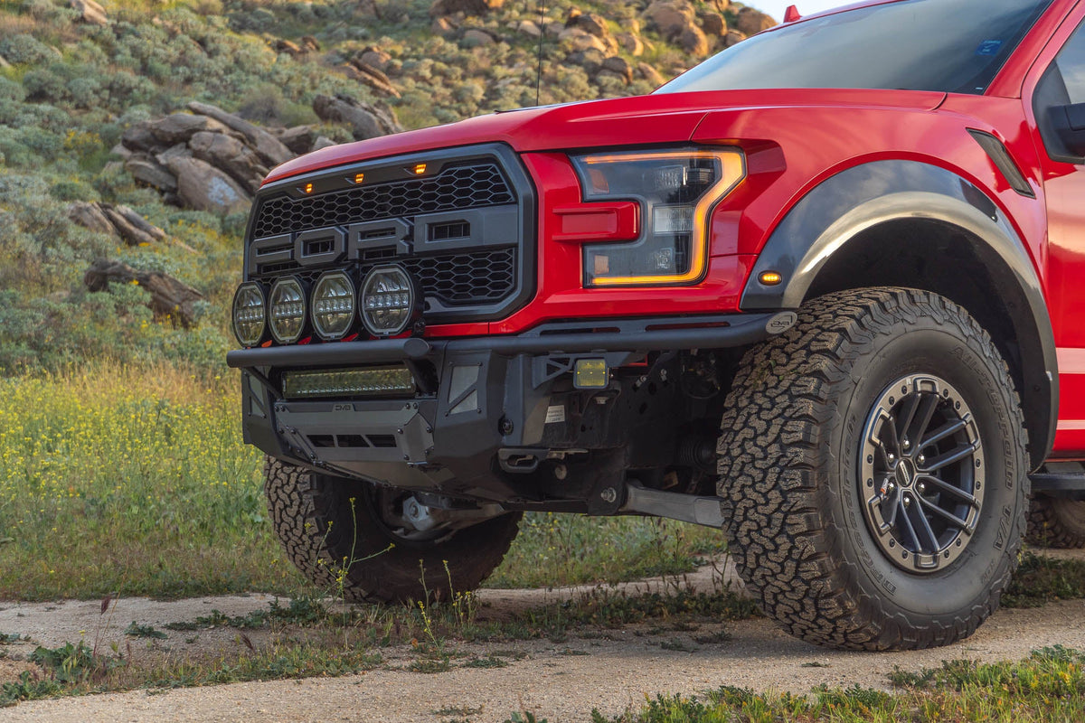 DV8 Offroad - 2017-2020 Ford F-150 Raptor Tube Front Bumper - FBFR1-01