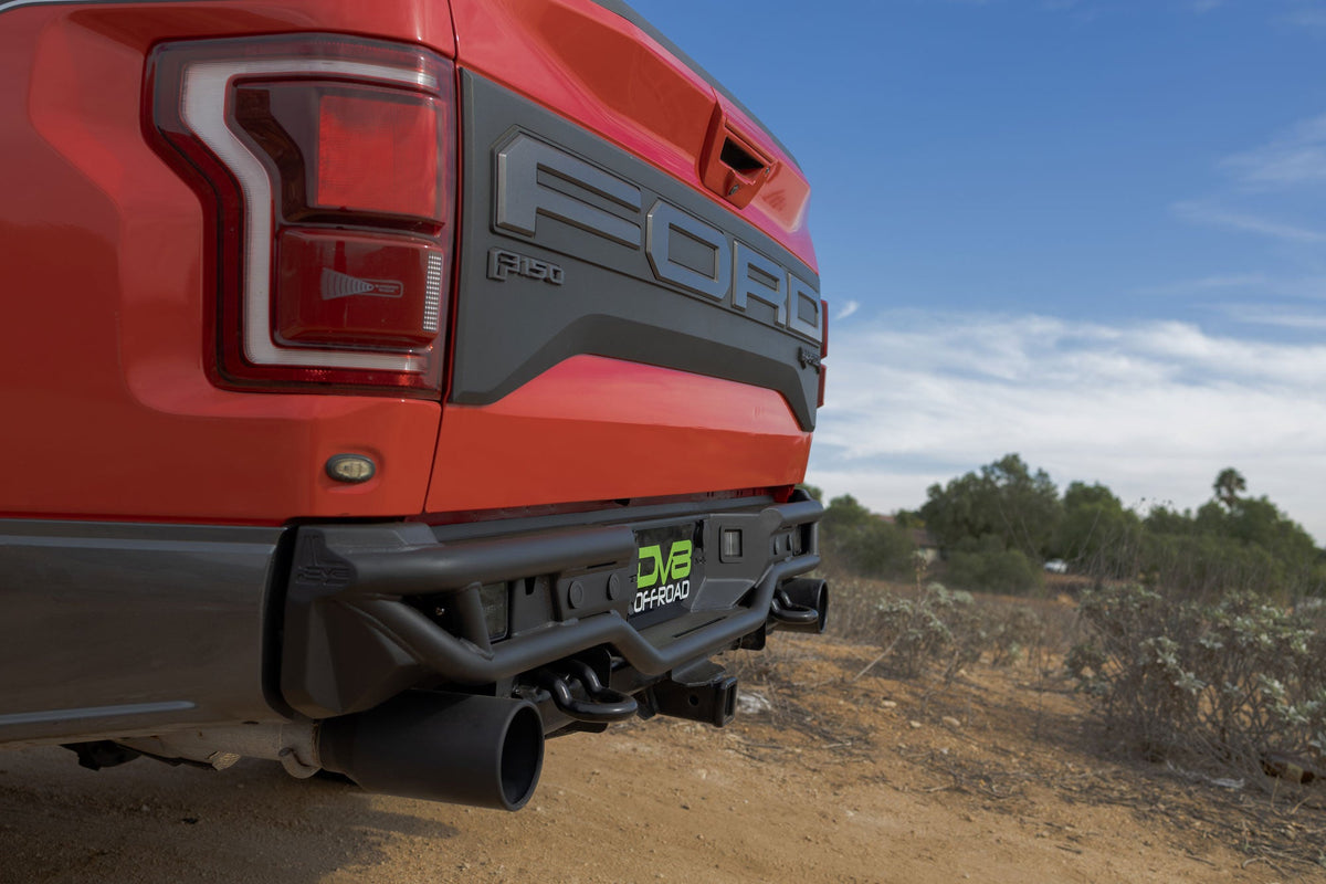 DV8 Offroad - 2017-2020 Ford F-150 Raptor Tube Rear Bumper - RBFR1-01