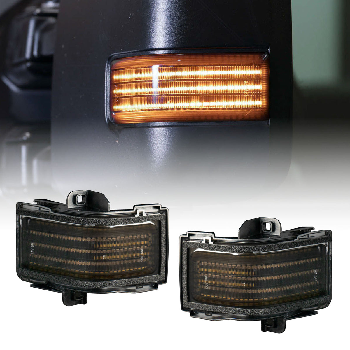 Form Lighting 2017 F-250 LED Mirror Lights (Pair) - FL0036