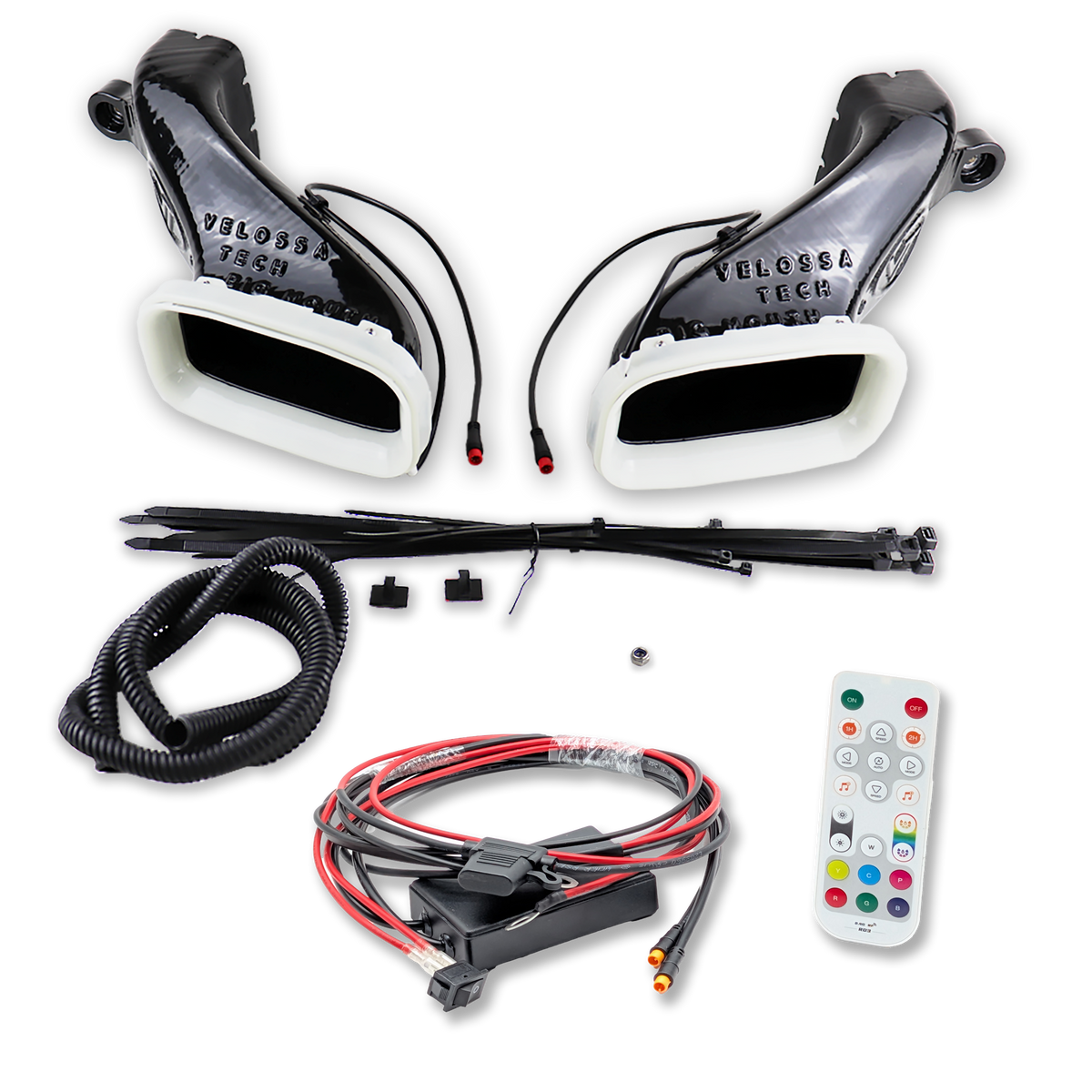 2022+ Genesis G70 3.3T Dual BIG MOUTH LIT KIT Ram Air Intake Snorkels