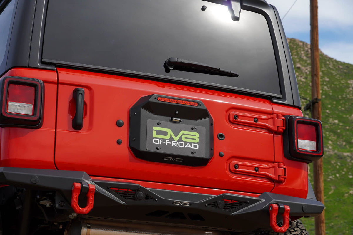 DV8 Offroad - 2018-2026 Jeep Wrangler JL | Spare Tire Delete - TSJL-04