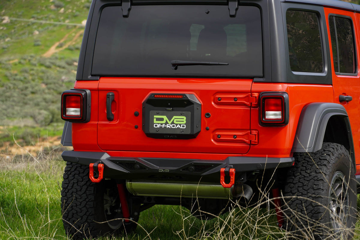 DV8 Offroad - 2018-2026 Jeep Wrangler JL | Spare Tire Delete - TSJL-04