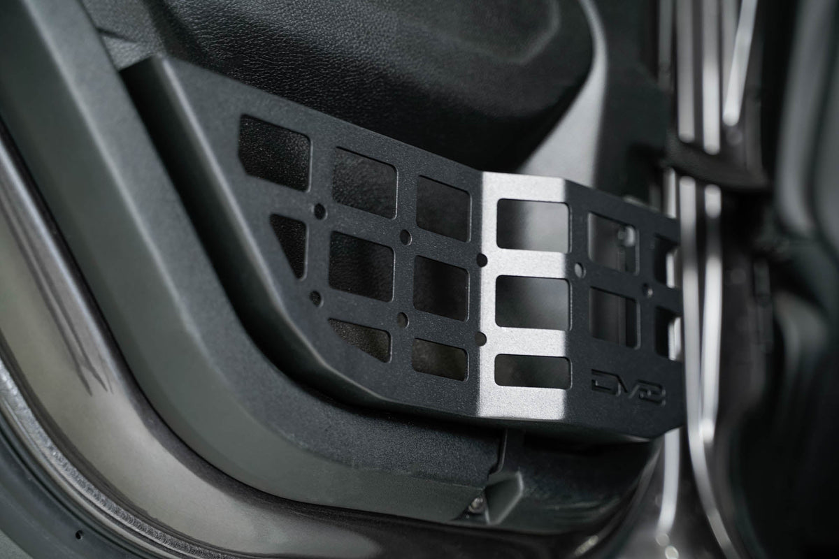 DV8 Offroad - 2018-2026 Jeep Wrangler JL & Gladiator JT | Rear Door Pocket Molle Panels - MPJL-06