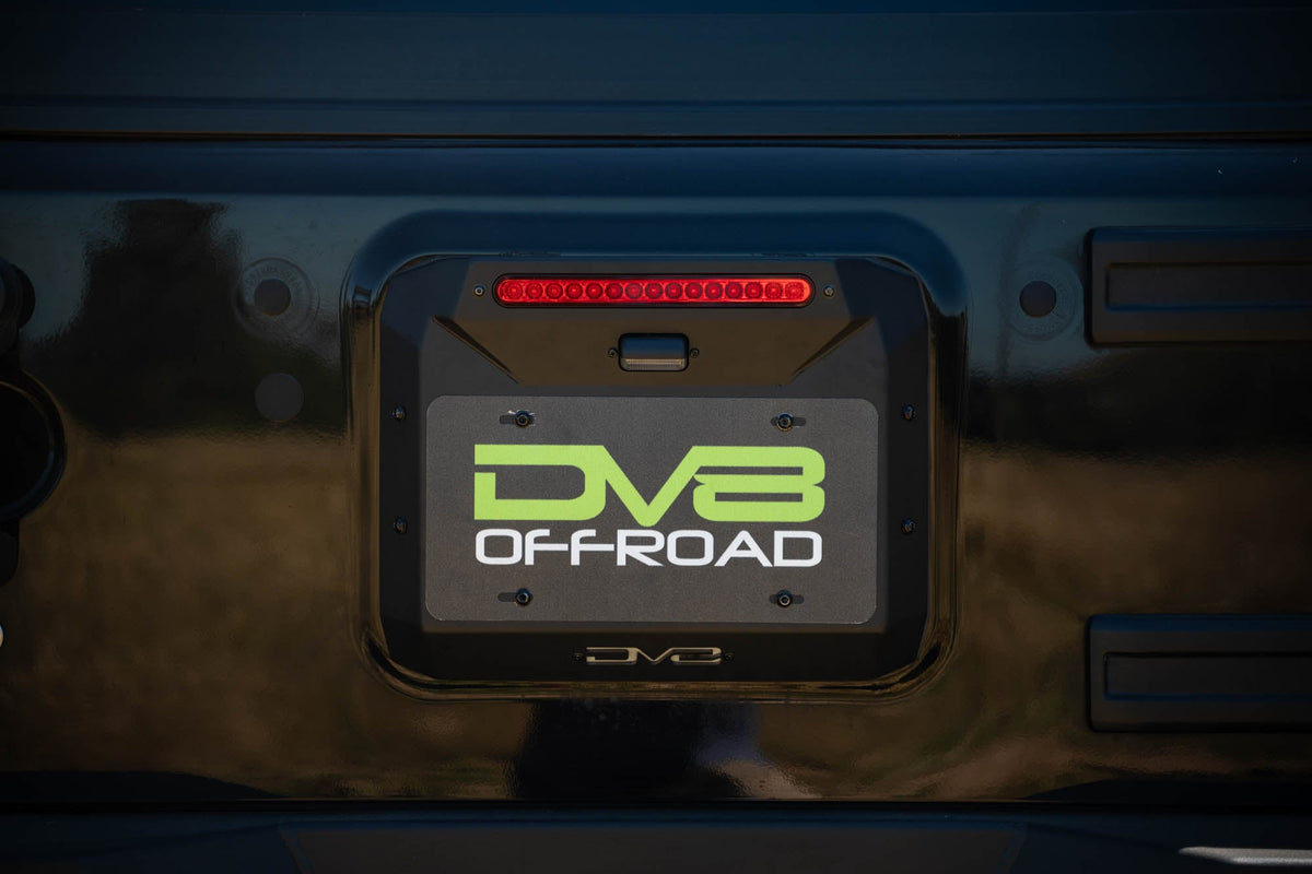 DV8 Offroad - 2007-2018 Jeep Wrangler JK Spare Tire Delete - TSJK-01