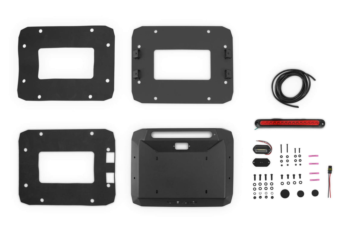 DV8 Offroad - 2007-2018 Jeep Wrangler JK Spare Tire Delete - TSJK-01