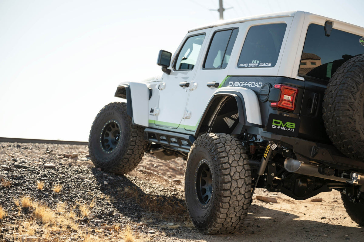 DV8 Offroad - 2018-2026 Jeep Wrangler JL | Rear Inner Fenders - INFEND-06RB