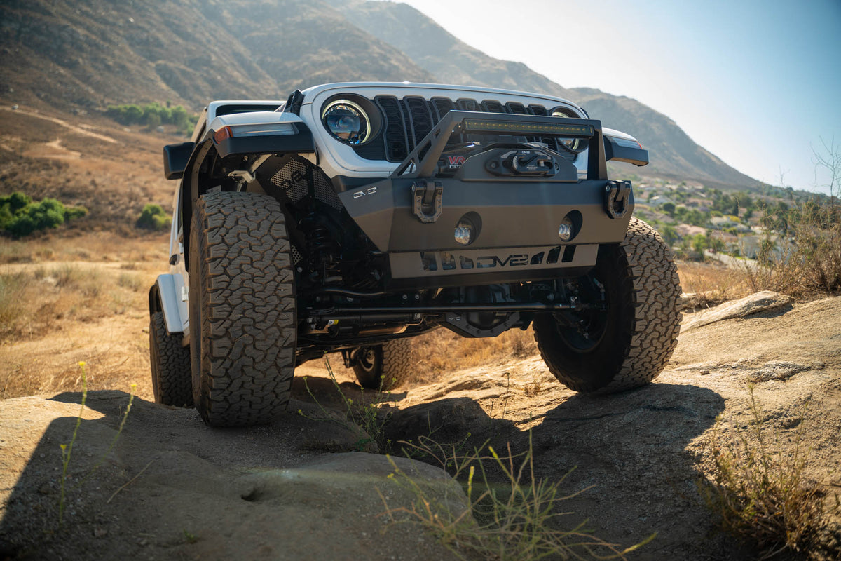 DV8 Offroad - 2018-2026 Jeep Wrangler JL & 2020-2026 Gladiator JT | Dana 44 Front Differential Skid Plate - SPJL-12