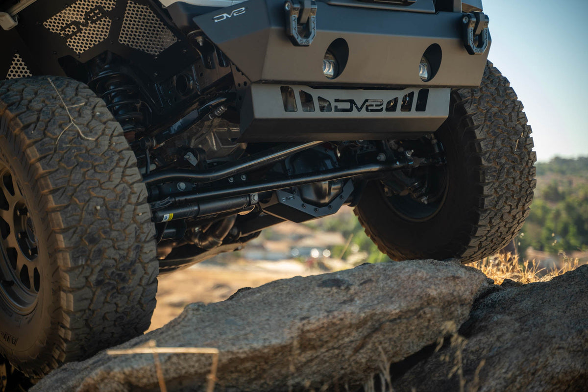 DV8 Offroad - 2018-2026 Jeep Wrangler JL & 2020-2026 Gladiator JT | Dana 44 Front Differential Skid Plate - SPJL-12