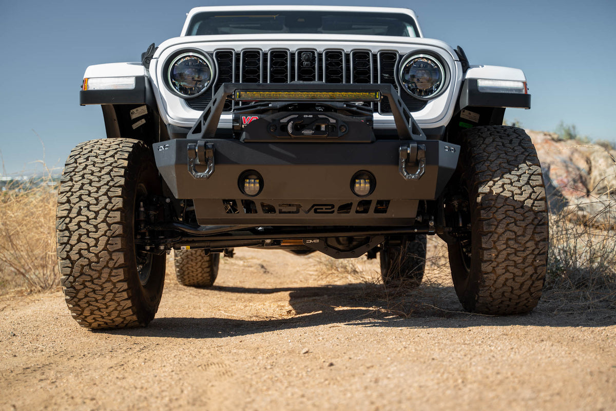 DV8 Offroad - 2018-2026 Jeep Wrangler JL & 2020-2026 Gladiator JT | Dana 44 Front Differential Skid Plate - SPJL-12