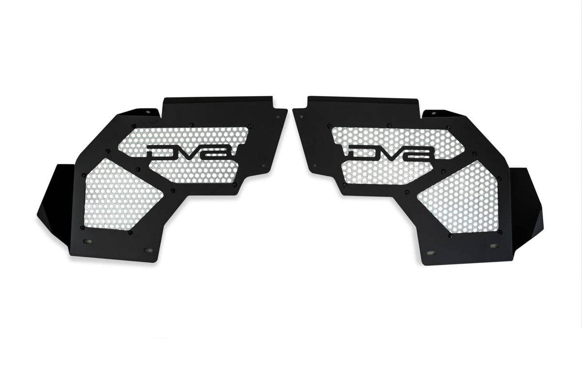 DV8 Offroad - 2018-2025 Jeep Wrangler JL & 2020-2025 Gladiator JT | Front Inner Fenders - INFEND-06FB