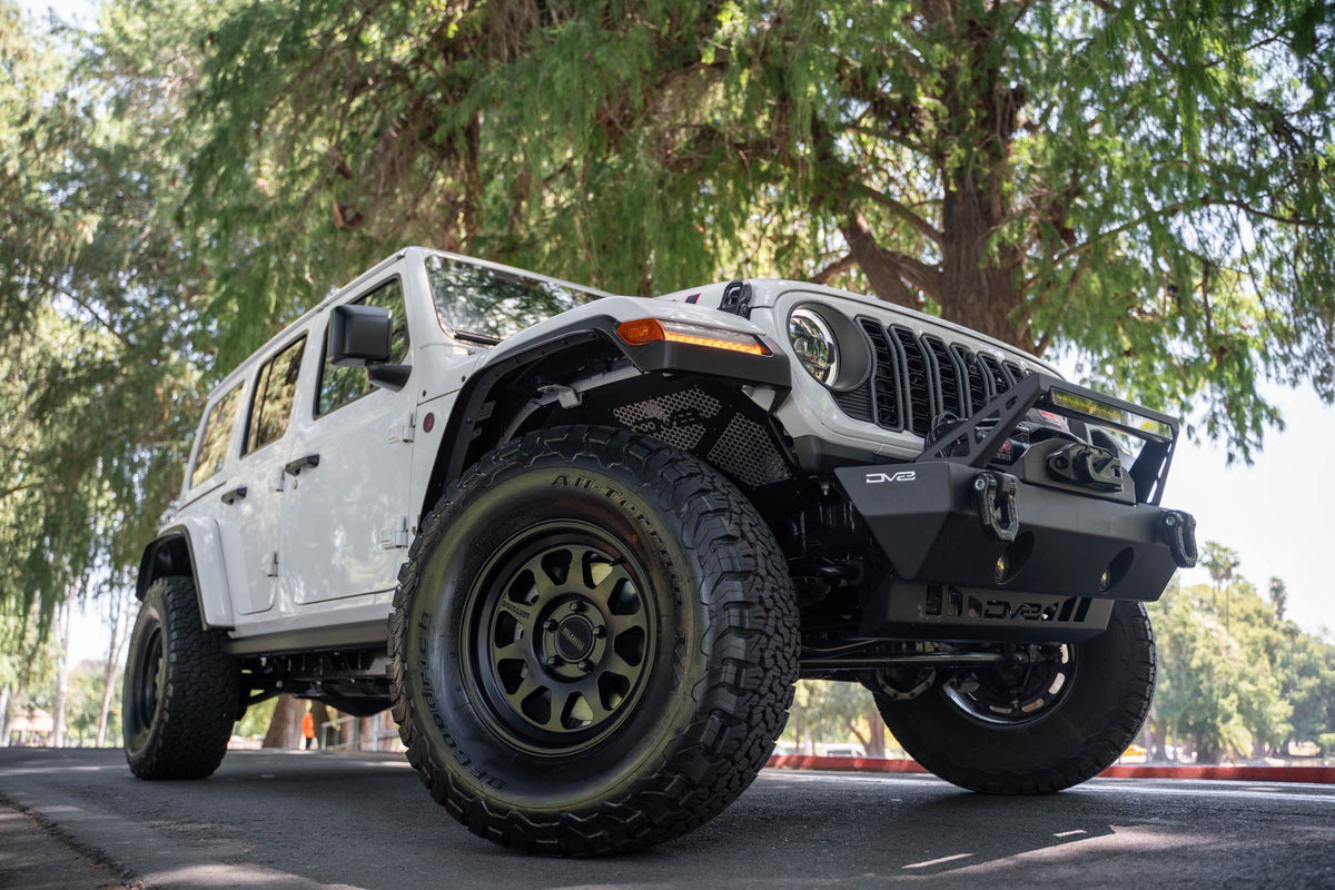 DV8 Offroad - 2018-2025 Jeep Wrangler JL & 2020-2025 Gladiator JT | Front Inner Fenders - INFEND-06FB